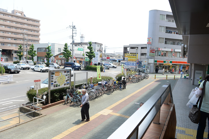 みずほ台駅東口からヘアサロンパルテへの道順4